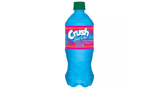 Crush Back to the 80's Electric Blue Razz 20oz