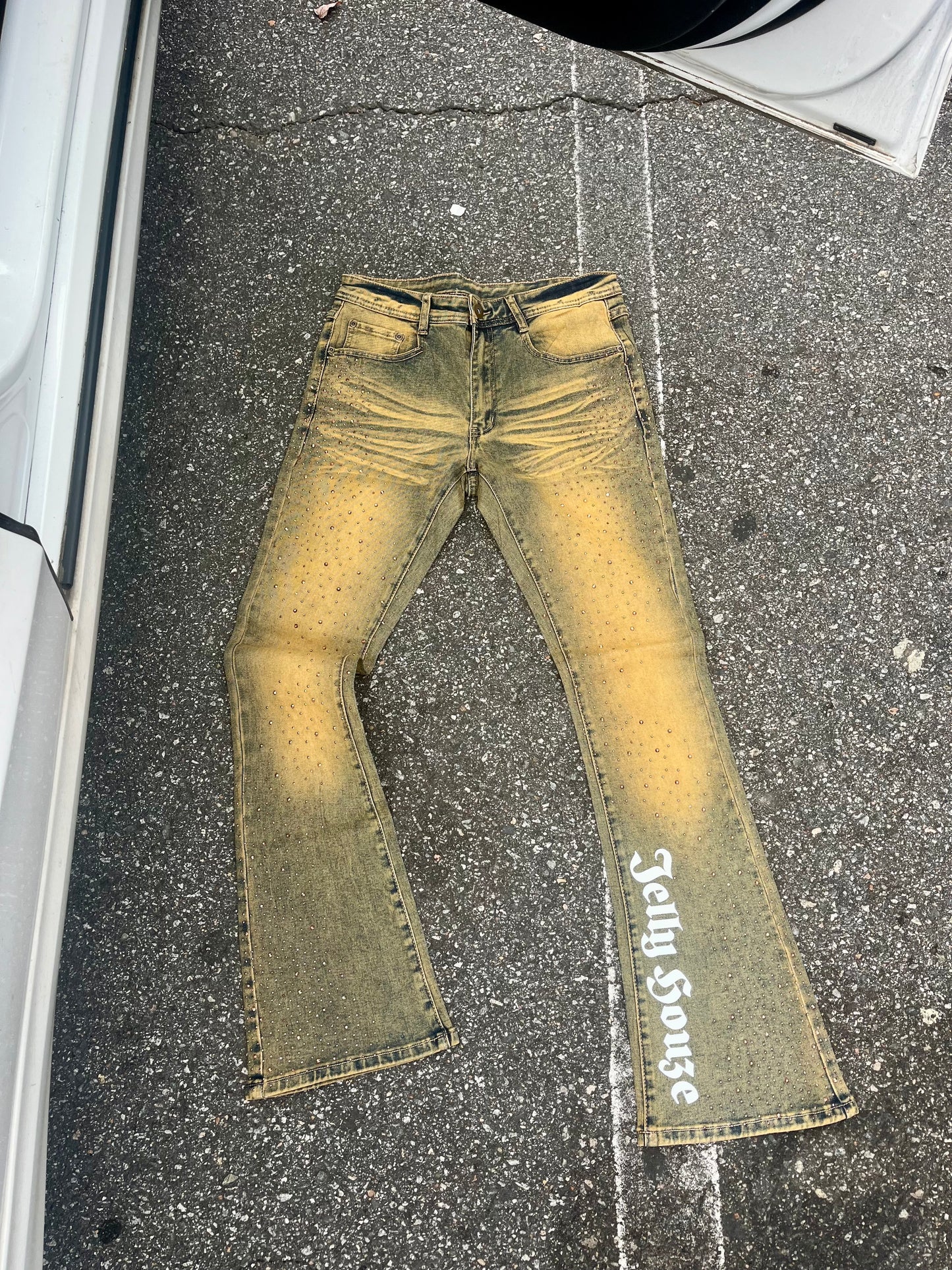 CHROME TRAPPER JEANS by JELLY HOUZE *LIMTED*