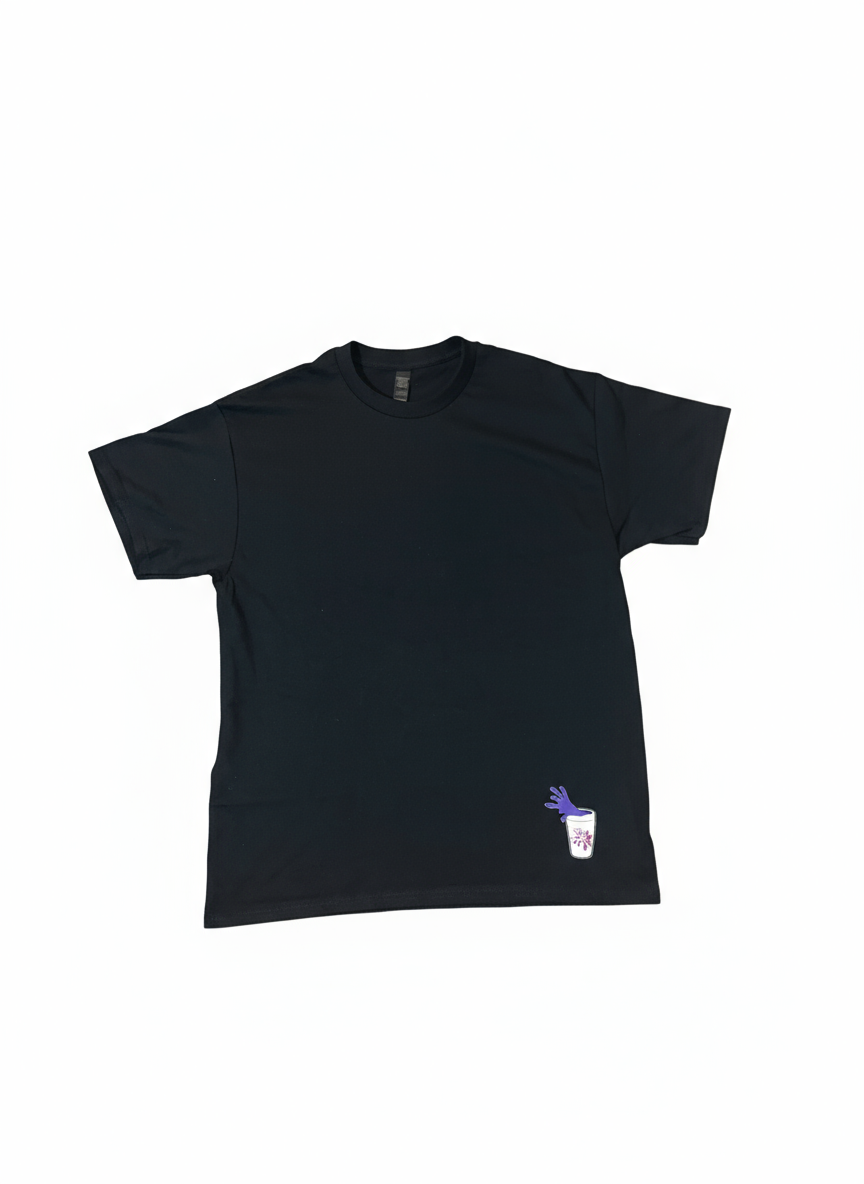 Jelly Houze Polo Inspired Tee (Black)