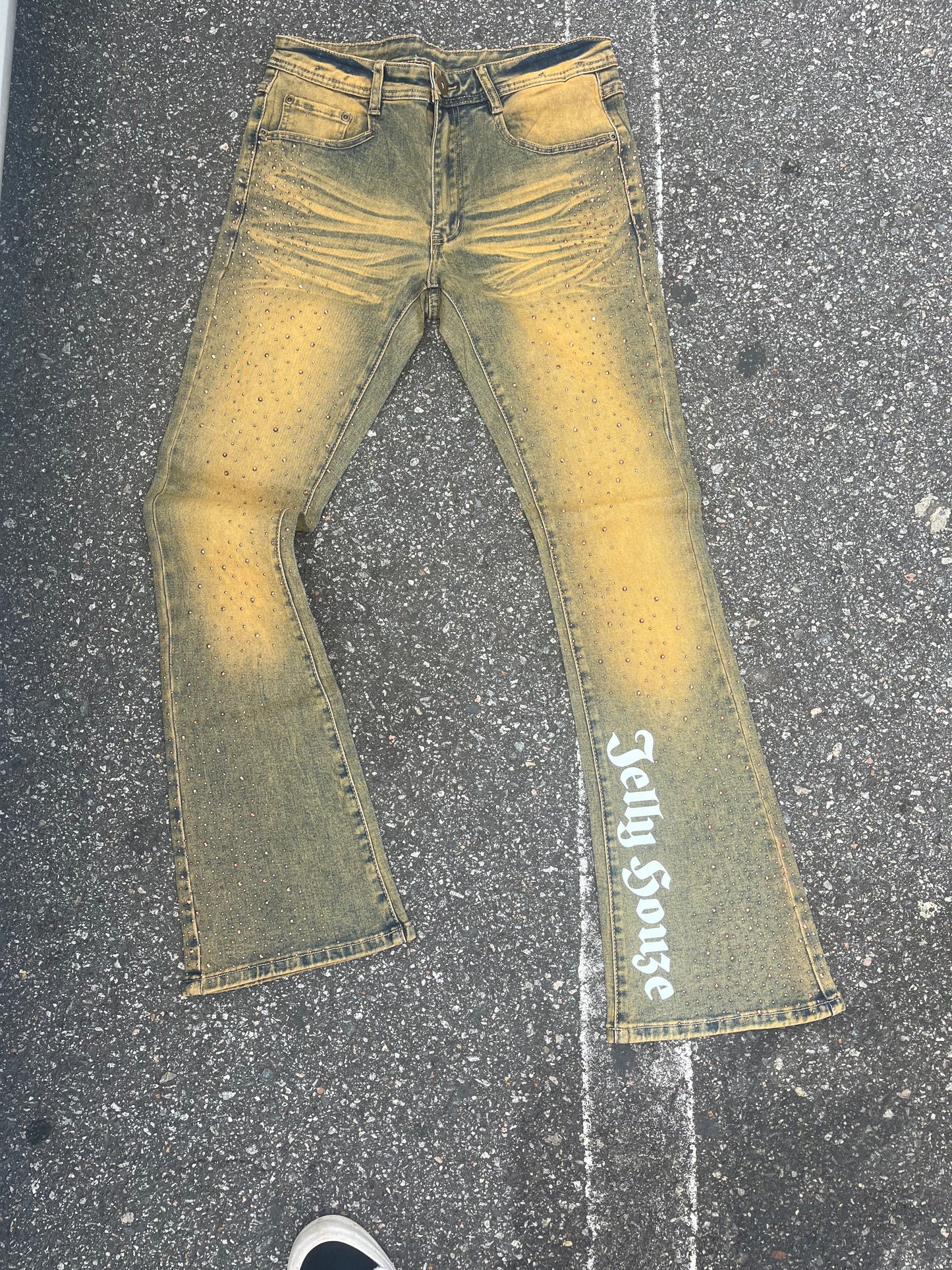 CHROME TRAPPER JEANS by JELLY HOUZE *LIMTED*