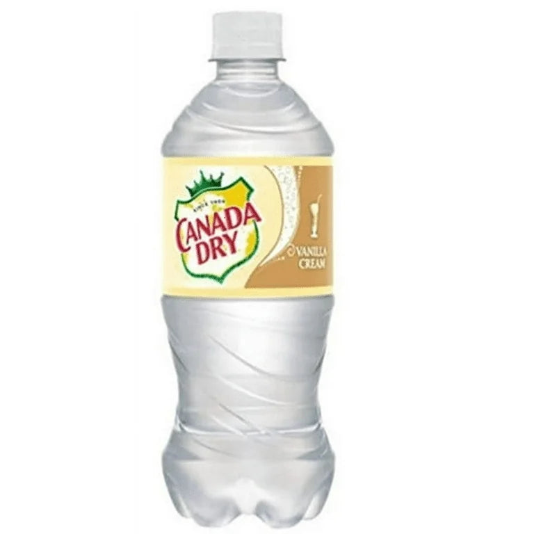 Canada Dry Vanilla Cream Soda 20 Oz