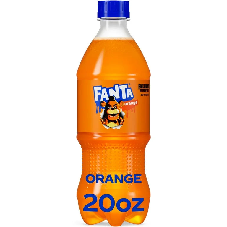 Halloween Fanta Orange Soda Pop, 20 fl oz Bottle